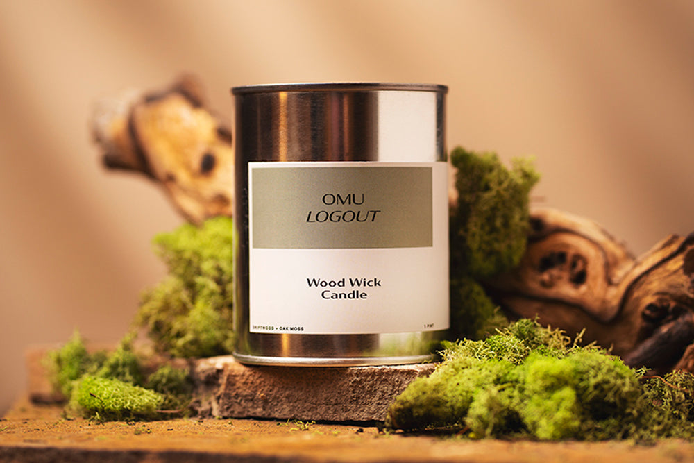 Logout - Wood Wick Candle